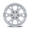 6 LUG HEATHEN - FC896 GLOSS SILVER W/ MACHINED FACE