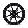 6 LUG TANTRUM - FC895 GLOSS BLACK MILLED