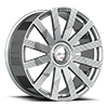 5 LUG BEIRUT GLOSS SILVER W/ MACHINED FACE