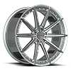 5 LUG ALESANNA GLOSS SILVER W/ MACHINED FACE