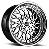 5 LUG HELLFIRE MACHINE BLACK CHROME LIP