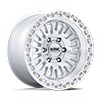KM554 Aztec Gloss Silver w/ Machined Face
