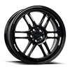 5 LUG KR02 GLOSSY BLACK