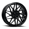 5 LUG KR09 GLOSSY BLACK