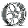 5 LUG BELIZE GLOSS SILVER W/ MACHINED FACE