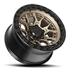 6 LUG COMMANDO MATTE BRONZE W MATTE BLACK RING
