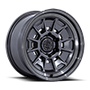 6 LUG BR021 MONDO MATTE GUNMETAL W/ GLOSS GRAY LIP