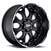 MO959 Matte Black Machined