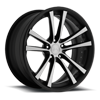 Concourse Matte Black & Machined Face