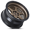 6 LUG OLYMPUS MATTE DESERT BRONZE W MATTE BLACK RING