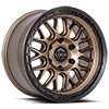 6 LUG ONYX MATTE BRONZE W MATTE BLACK RING