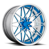 Phoenix - F451 Concave Brushed w/ Candy Blue