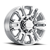 8 LUG PR207 POLISHED W/ CLEAR COAT