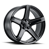5 LUG PR209 SATIN BLACK
