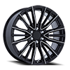 6 LUG PR223 GLOSS BLACK MILLED