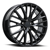 5 LUG R224 GLOSS BLACK - 20IN