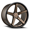 5 LUG RFS 1.7 SATIN BRONZE / GLOSS BLACK LIP