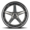 5 LUG RFS 2.2 DUAL GUNMETAL BRUSHED