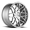 5 LUG RFS 2.5 BRUSH SILVER CHROME LIP