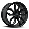 5 LUG CORSA GLOSS BLACK