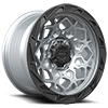 Spade Hyper Silver w/ Black Lip