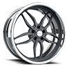 Schott Wheels - APEX eXL Gray w/Polished Lip