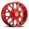 SC-19 Neon Red Milled