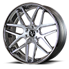 6 LUG VCA CONCAVE BRUSHED AND POLISHED WITH CHROME LIP