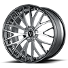 5 LUG VCM CONCAVE BRUSHED & HI-POLISH / CHROME LIP