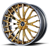 5 LUG VCM CONCAVE POLISH GOLD CLEAR / CHROME LIP