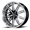 5 LUG VCP CONCAVE GLOSS BLACK & BRUSHED / BRUSHED LIP