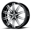 5 LUG VCP CONCAVE SATIN C.MATCH GREY & GLOSS C.MATCH WHITE / GLOSS BLACK LIP
