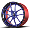5 LUG VCU CONCAVE STEP LIP C.CUT CANDY BLUE / CARBON LIP