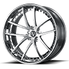 5 LUG VCU CONCAVE STEP LIP BRUSHED & HI-POLISH / CHROME LIP