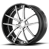 5 LUG VCU CONCAVE (CUSTOM CUT) BRUSHED & HI-POLISH / CARBON LIP