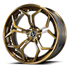 5 LUG VCX CONCAVE STEP LIP BRUSHED HI-POLISH BRONZE / BRUSH BRONZE