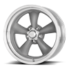 5 LUG VN205 CLASSIC TORQ THRUST II TEXTURED GREY AND POLISHED LIP