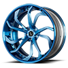 5 LUG VCY CONCAVE BRUSHED TRANSPARENCY BLUE