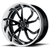 5 LUG VCY CONCAVE GLOSS BLACK / COLOR MATCH LIP