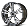 5 LUG VCH CONCAVE BRUSHED & HI-POLISH / CHROME LIP