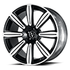 5 LUG VM13 MONOBLOCK BRUSHED & MATTE BLACK