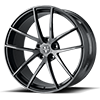 5 LUG VM17 MONOBLOCK TINTED BRUSH & MATTE BLACK