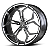 5 LUG VM18 MONOBLOCK GLOSS BLACK & HI-POLISH