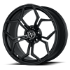 5 LUG VM18 MONOBLOCK MATTE BLACK