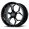 5 LUG VM18 MONOBLOCK MATTE BLACK & GLOSS BLACK