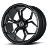 5 LUG VM18 MONOBLOCK GLOSS BLACK & MATTE BLACK