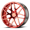 5 LUG VM20 MONOBLOCK CANDY RED CLEAR