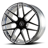 5 LUG VM20 MONOBLOCK GLOSS BLACK & HI-POLISH