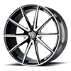 5 LUG VM27 MONOBLOCK C.MATCH WHITE & GLOSS BLACK