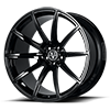 5 LUG VM27 MONOBLOCK GLOSS BLACK